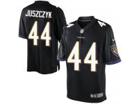 Men Nike NFL Baltimore Ravens #44 Kyle Juszczyk Black Limited Jersey