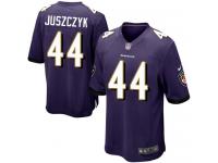 Men Nike NFL Baltimore Ravens #44 Kyle Juszczyk Home Purple Game Jersey