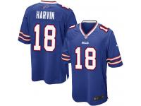 Men Nike NFL Buffalo Bills #18 Percy Harvin Home Royal Blue Game Jersey