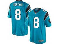 Men Nike NFL Carolina Panthers #8 Brad Nortman Blue Limited Jersey