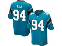 Men Nike NFL Carolina Panthers #94 Kony Ealy Blue Game Jersey