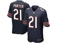 Men Nike NFL Chicago Bears #21 Tracy Porter Home Navy Blue Game Jersey