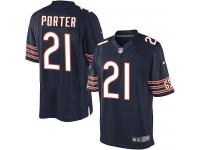 Men Nike NFL Chicago Bears #21 Tracy Porter Home Navy Blue Limited Jersey