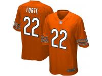 Men Nike NFL Chicago Bears #22 Matt Forte Orange Game Jersey