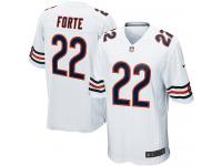 Men Nike NFL Chicago Bears #22 Matt Forte Road White Game Jersey