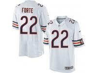 Men Nike NFL Chicago Bears #22 Matt Forte Road White Limited Jersey