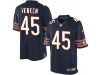 Men Nike NFL Chicago Bears #45 Brock Vereen Home Navy Blue Limited Jersey