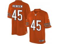 Men Nike NFL Chicago Bears #45 Brock Vereen Orange Limited Jersey