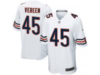 Men Nike NFL Chicago Bears #45 Brock Vereen Road White Game Jersey
