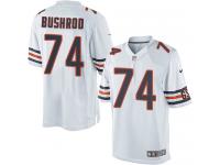 Men Nike NFL Chicago Bears #74 Jermon Bushrod Road White Limited Jersey