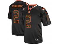Men Nike NFL Cincinnati Bengals #2 Mike Nugent Black Camo Fashion Limited Jersey