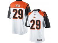 Men Nike NFL Cincinnati Bengals #29 Leon Hall Road White Limited Jersey