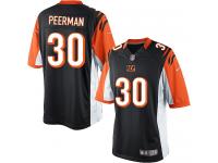 Men Nike NFL Cincinnati Bengals #30 Cedric Peerman Home Black Limited Jersey