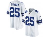 Men Nike NFL Dallas Cowboys #25 Lance Dunbar Road White Limited Jersey