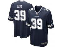 Men Nike NFL Dallas Cowboys #39 Brandon Carr Home Navy Blue Game Jersey
