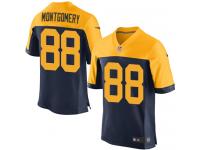 Men Nike NFL Green Bay Packers #11 Jarrett Boykin Authentic Elite Navy Blue Jersey