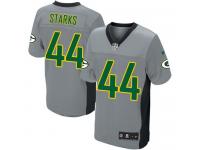 Men Nike NFL Green Bay Packers #44 James Starks Grey Shadow Limited Jersey
