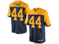 Men Nike NFL Green Bay Packers #44 James Starks Navy Blue Limited Jersey