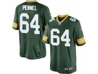 Men Nike NFL Green Bay Packers #64 Mike Pennel Home Green Limited Jersey
