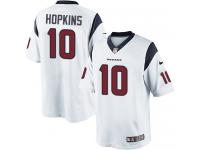 Men Nike NFL Houston Texans #10 DeAndre Hopkins Road White Limited Jersey