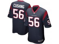 Men Nike NFL Houston Texans #56 Brian Cushing Home Navy Blue Game Jersey