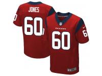 Men Nike NFL Houston Texans #60 Ben Jones Authentic Elite Red Jersey