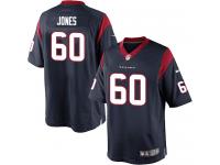 Men Nike NFL Houston Texans #60 Ben Jones Home Navy Blue Limited Jersey
