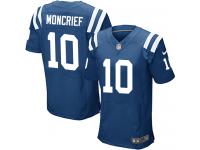Men Nike NFL Indianapolis Colts #10 Donte Moncrief Authentic Elite Home Royal Blue Jersey