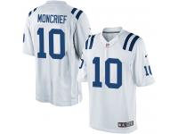 Men Nike NFL Indianapolis Colts #10 Donte Moncrief Road White Limited Jersey