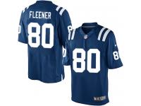 Men Nike NFL Indianapolis Colts #80 Coby Fleener Home Royal Blue Limited Jersey