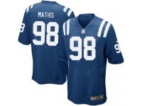 Men Nike NFL Indianapolis Colts #98 Robert Mathis Home Royal Blue Game Jersey