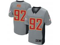 Men Nike NFL Kansas City Chiefs #92 Dontari Poe Grey Shadow Limited Jersey