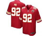 Men Nike NFL Kansas City Chiefs #92 Dontari Poe Home Red Game Jersey