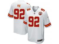 Men Nike NFL Kansas City Chiefs #92 Dontari Poe Road White Game Jersey
