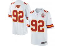 Men Nike NFL Kansas City Chiefs #92 Dontari Poe Road White Limited Jersey