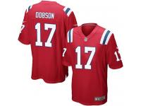 Men Nike NFL New England Patriots #17 Aaron Dobson Red Game Jersey