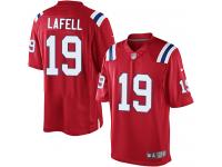 Men Nike NFL New England Patriots #19 Brandon LaFell Red Limited Jersey