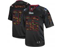 Men Nike NFL New England Patriots #56 Andre Tippett Black Camo Fashion Limited Jersey