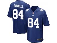Men Nike NFL New York Giants #84 Larry Donnell Home Royal Blue Game Jersey