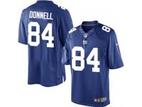 Men Nike NFL New York Giants #84 Larry Donnell Home Royal Blue Limited Jersey