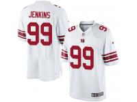 Men Nike NFL New York Giants #99 Cullen Jenkins Road White Limited Jersey