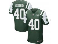 Men Nike NFL New York Jets #40 Tommy Bohanon Authentic Elite Home Green Jersey