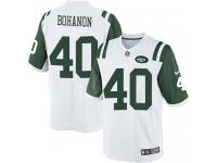 Men Nike NFL New York Jets #40 Tommy Bohanon Road White Limited Jersey