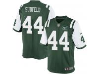Men Nike NFL New York Jets #44 Zach Sudfeld Home Green Limited Jersey