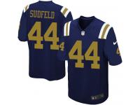 Men Nike NFL New York Jets #44 Zach Sudfeld Navy Blue Game Jersey