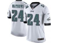 Men Nike NFL Philadelphia Eagles #24 Ryan Mathews Road White Limited Jersey