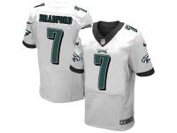 Men Nike NFL Philadelphia Eagles #7 Sam Bradford Authentic Elite Road White Jersey