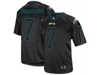 Men Nike NFL Philadelphia Eagles #7 Sam Bradford Lights Out Black Limited Jersey