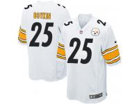 Men Nike NFL Pittsburgh Steelers #25 Brandon Boykin Road White Game Jersey