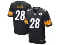 Men Nike NFL Pittsburgh Steelers #28 Cortez Allen Authentic Elite Home Black Jersey